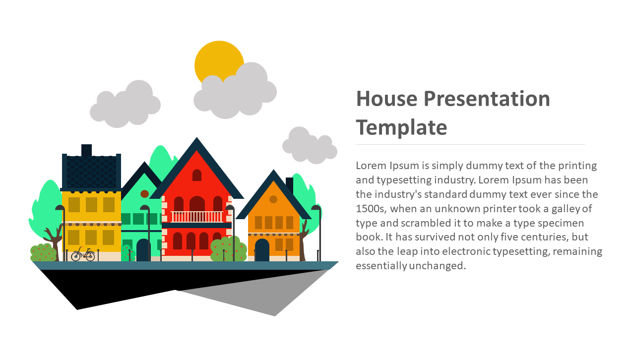 house presentation template